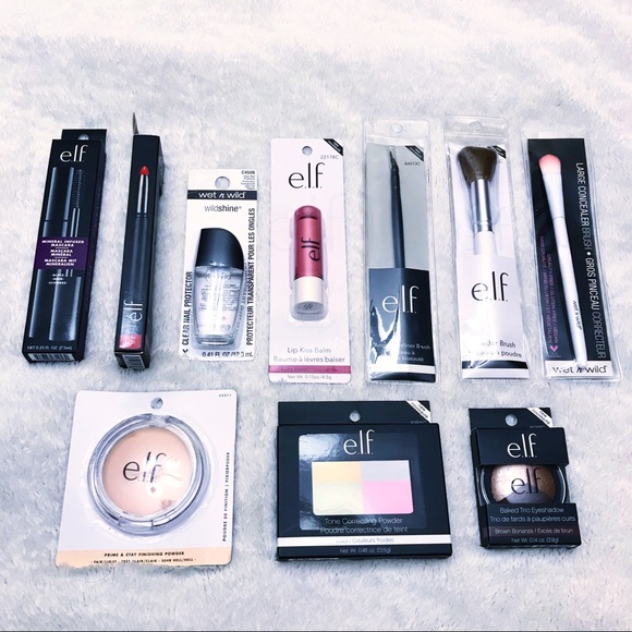 ELF Other - 2 for $50 E.L.F. LOT Makeup Beauty Bundle 10 Items